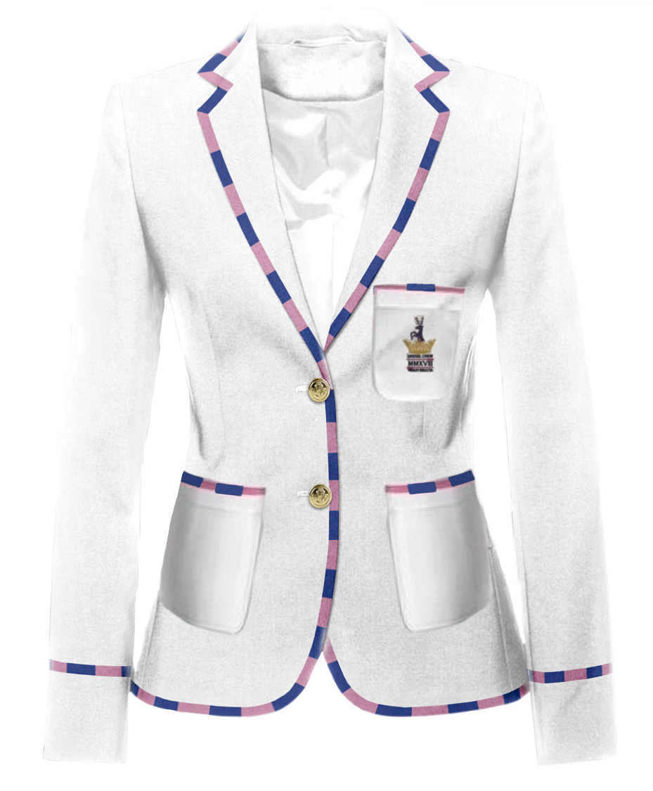 Drexel University Women's Henley Rowing Blazer by Ade Lang