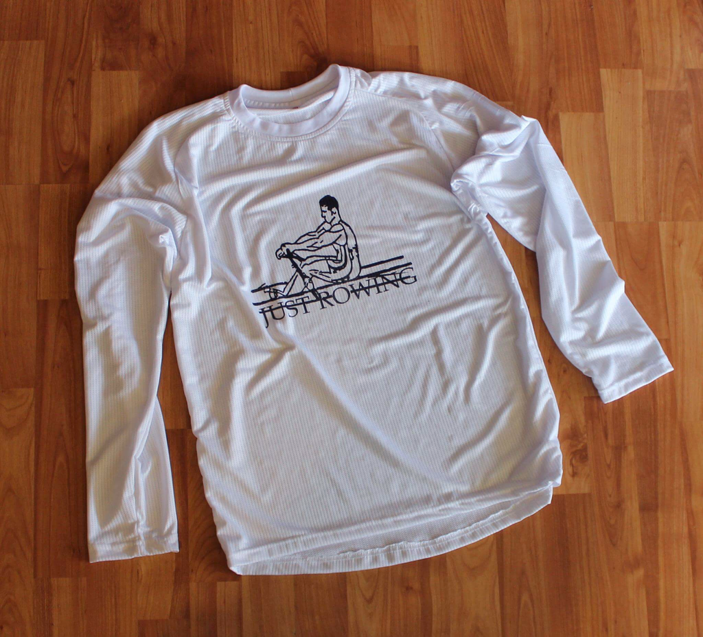 Just Rowing crewneck dry-fit shirt