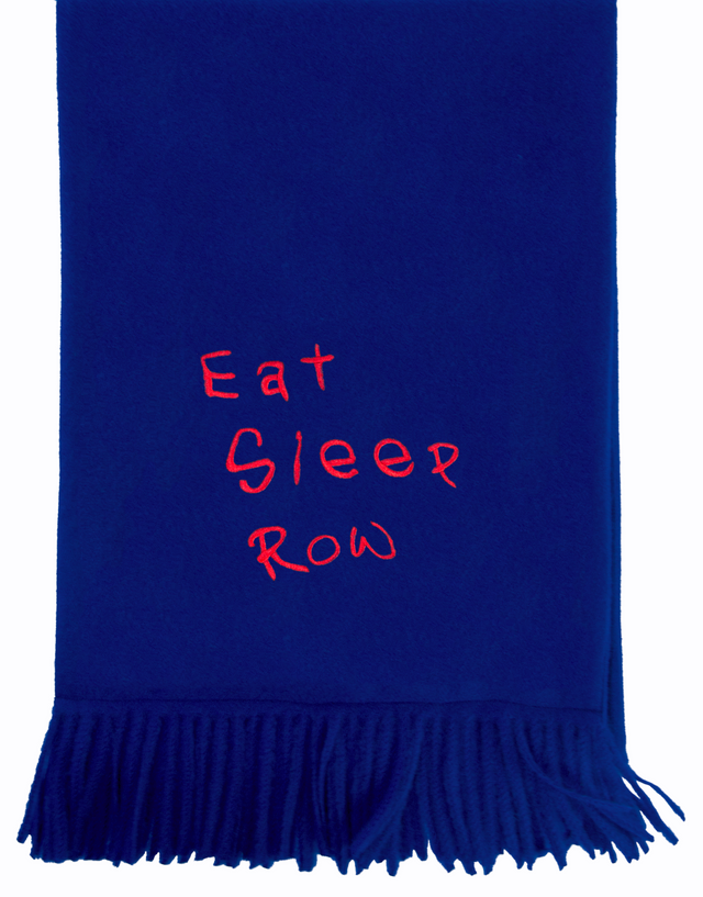 Adé Lang Eat Sleep Row Cashmere Scarf